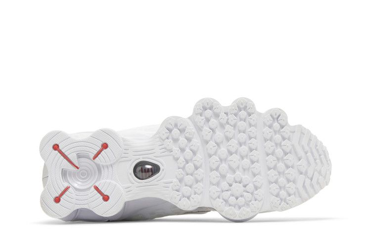 Wmns Nike Shox Tl White Silver — Vista 5