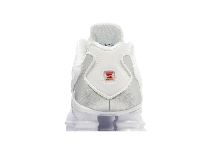 Wmns Nike Shox Tl White Silver — Vista 8